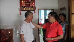 春回大地，情暖人间——我院领导走访慰问第二批援疆医生和家属