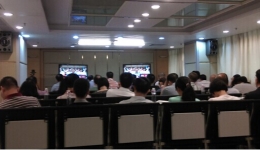 我院参加党的群众路线教育实践活动行业指导工作视频推进会议