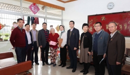 真情关爱送祝福，走访慰问暖人心——开平市中心医院开展春节前走访慰问活动