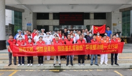 让党旗在基孔肯雅热防控一线高高飘扬